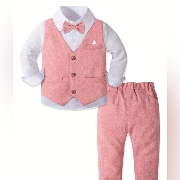 Other - 4pcs pink spring formal outfit